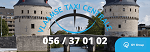 Logo Vlaamse taxi centrale, taxi in Kuurne
