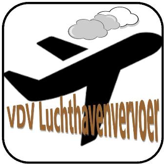Logo VDV Luchthavenvervoer, taxi in Wommelgem