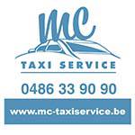 Logo MC Taxi Service, taxi in Verrebroek